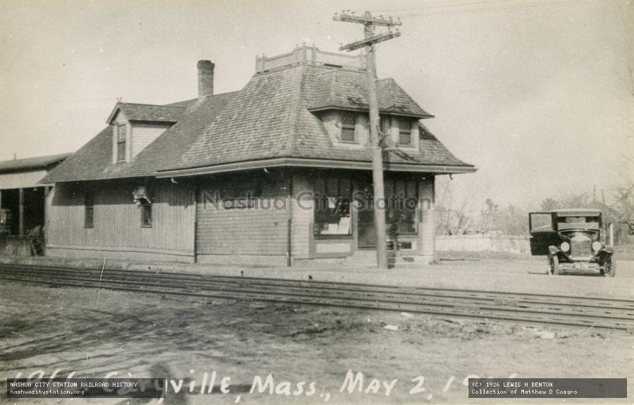 Postcard: Caryville, Massachusetts, May 2, 1926